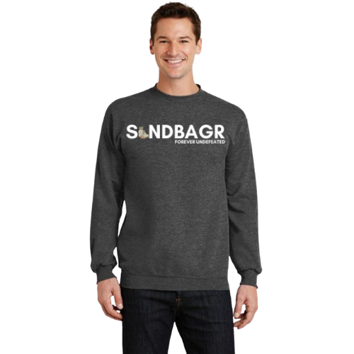 SANDBAGR Forever Undefeated Fleece Crewneck Sweatshirt